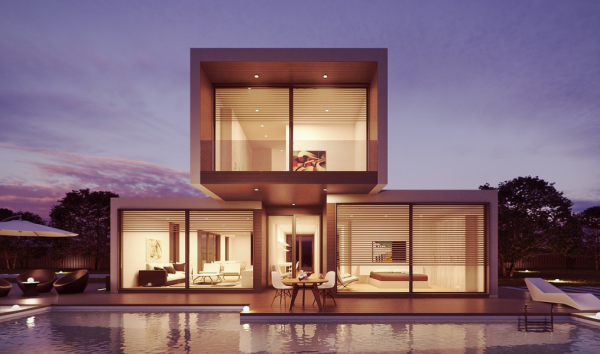 Villa dengan gaya arsitektur barok dari Austria